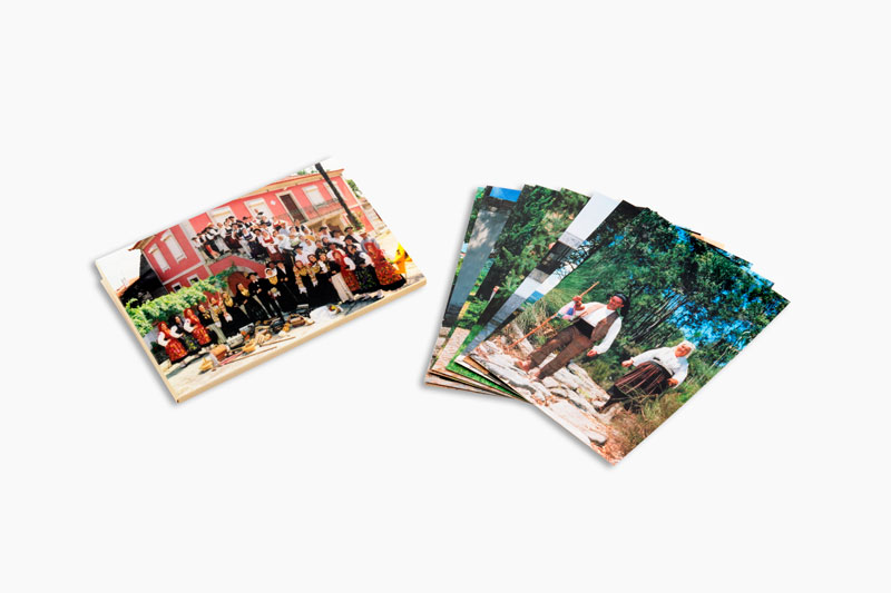 postais grupo danças cantares perre